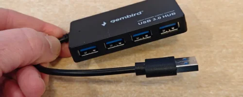 Gembird USB 3.0 hub sa brzim plavim portovima za fleš memorije