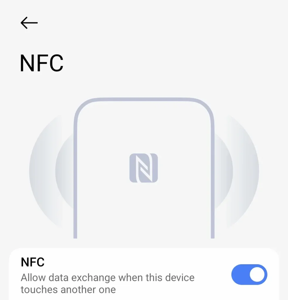Podešavanja za uključivanje NFC opcije na Android pametnom telefonu