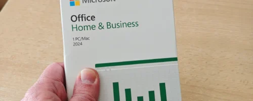 Kutija legalan softver Microsoft Office 2024 Home and Business